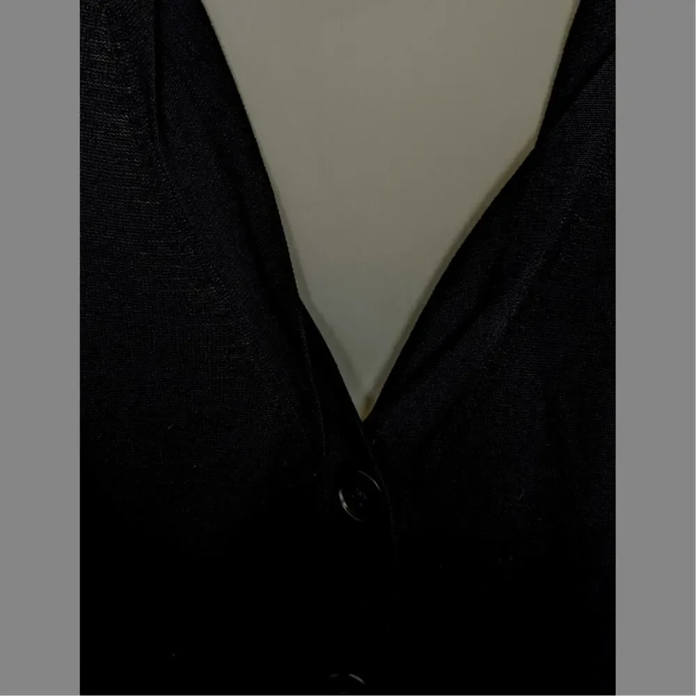 Talbots  Womens Cardigan sz  3X VGUC  Twisted ribbing Silk/cotton see photos mea - Picture 8 of 10